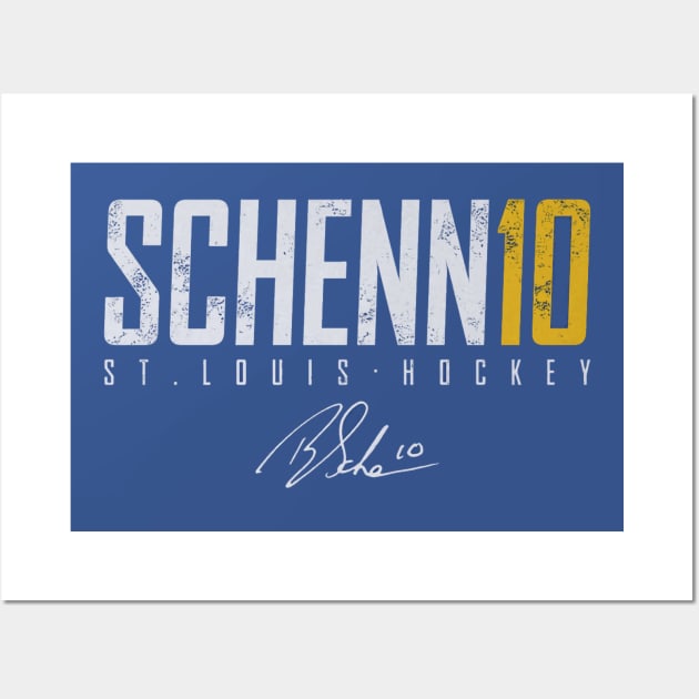 Brayden Schenn St. Louis Elite Wall Art by TodosRigatSot